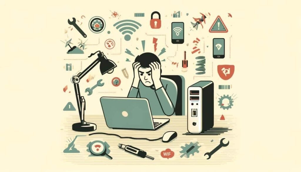 Periksa koneksi internet