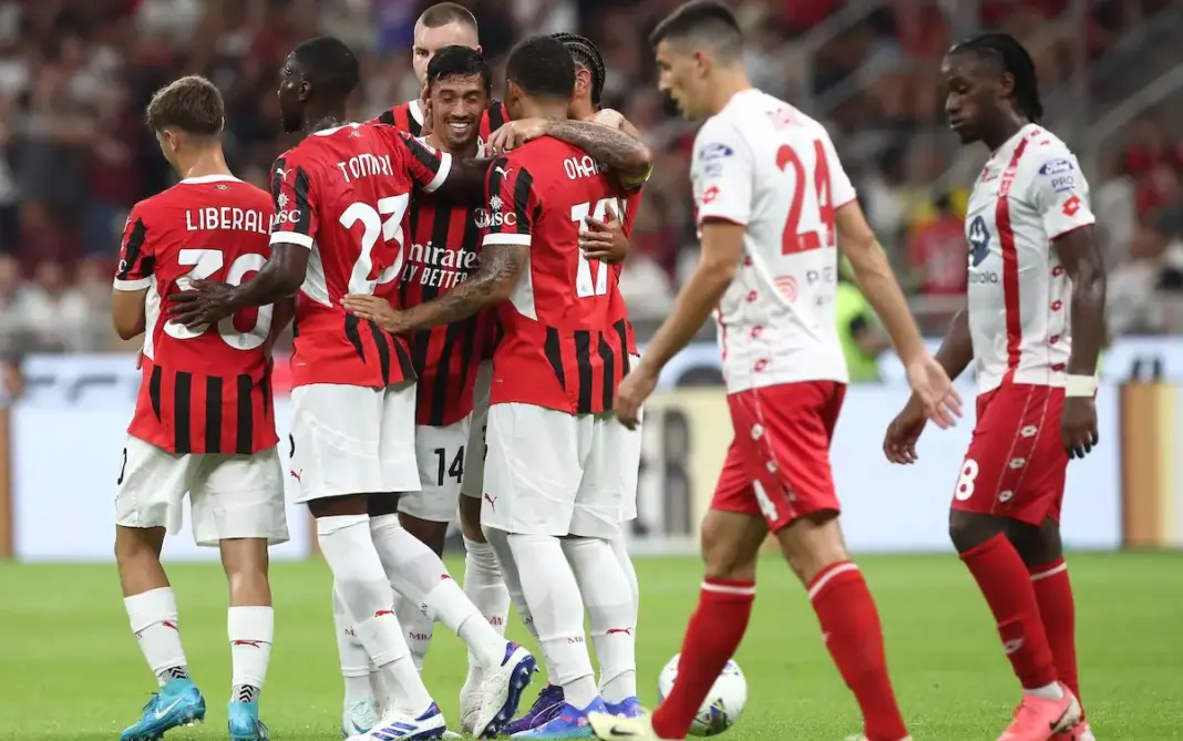 AC Milan Vs Monza Kemenangan Rossoneri Di Tengah Aksi Protes Ultras