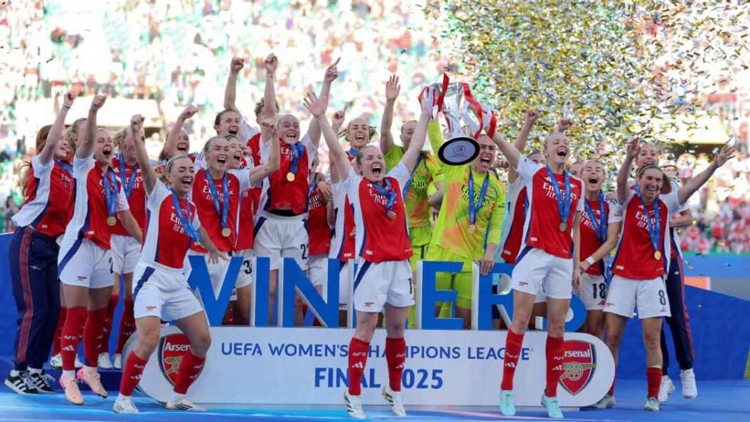 Arsenal Juarai Liga Champions Wanita Setelah Kalahkan Barcelona 1-0