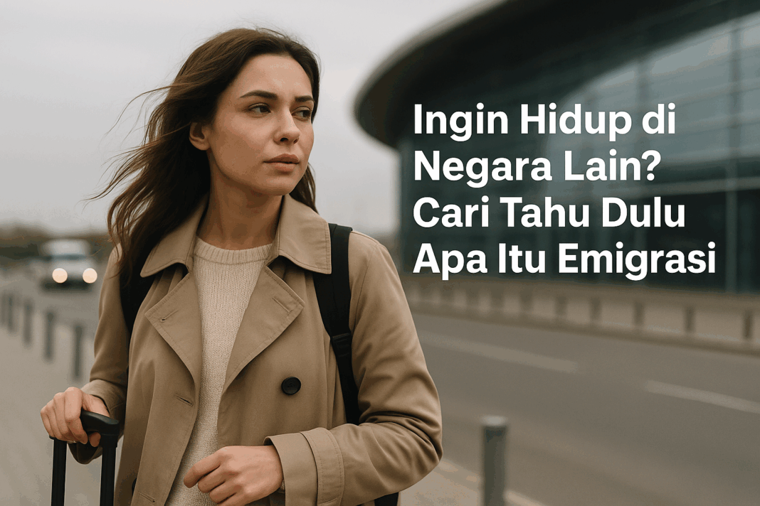 apa itu emigrasi, pengertian emigrasi, contoh emigrasi, perbedaan emigrasi dan imigrasi, alasan emigrasi, dampak emigrasi, migrasi internasional, emigrasi WNI