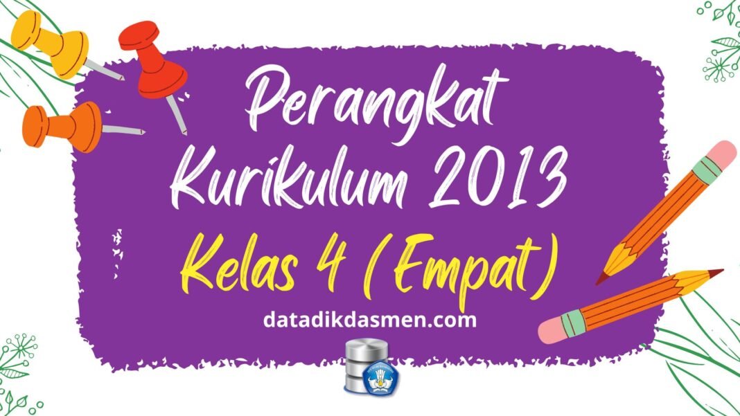 rpp sd kelas 4 semester 2 kurikulum 2013 terbaru
