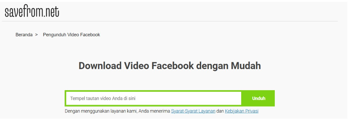 SaveFrom.net memang salah satu pengunduh video paling andal dan tepercaya secara global yang tersedia di pasaran.