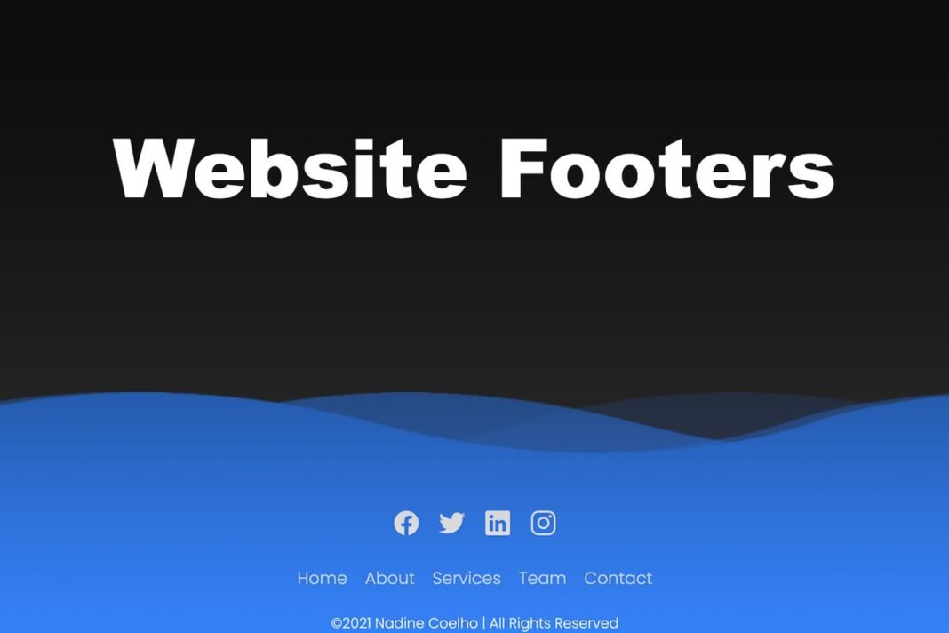 definisi footer adalah